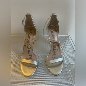 Sam Edelman Metallic Gold Heel